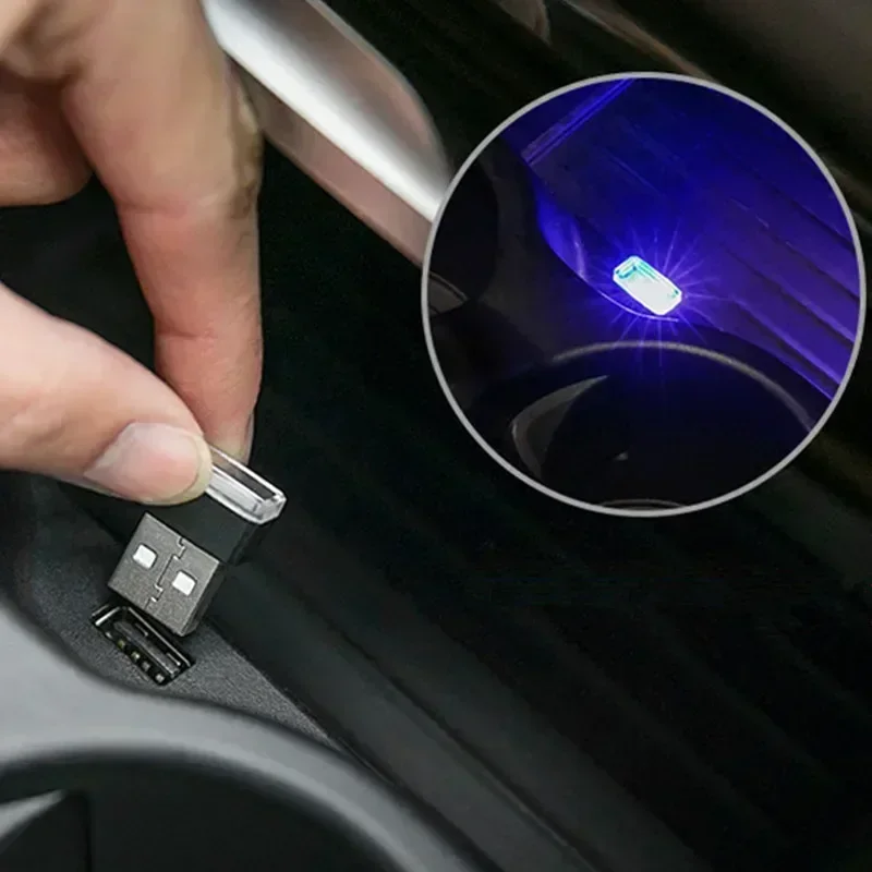Car Interior USB Ambient Light - Car Accessories Quick Delivery 评论和价格
