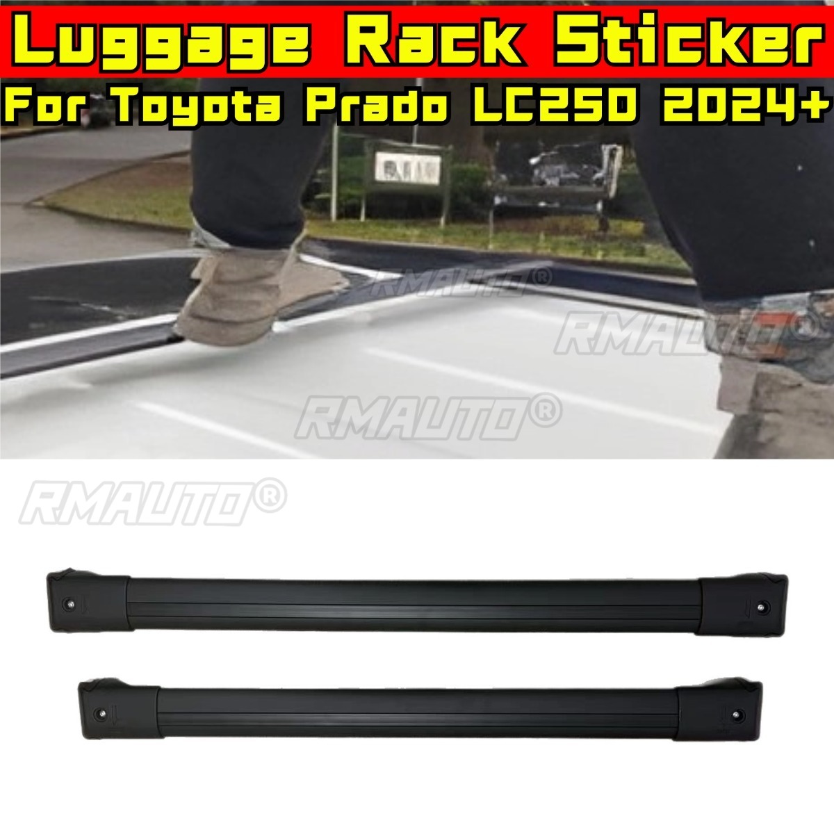For Toyota Prado LC250 2024+ R - Car Accessories Roof Rack 评论和价格