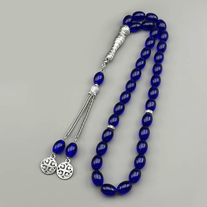33Pcs Glass Rosary Muslim Pray - Car Accessories Dubai 评论和价格