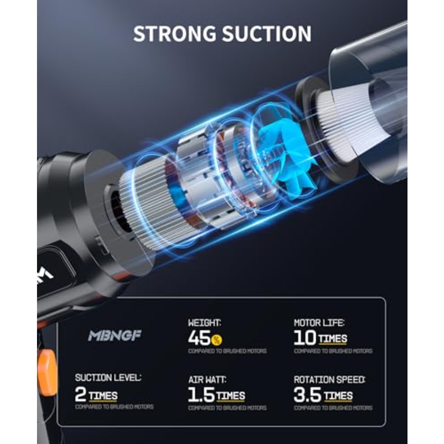 Portable Cordless Car Vacuum w - Car Vacuum Cleaner 评论和价格