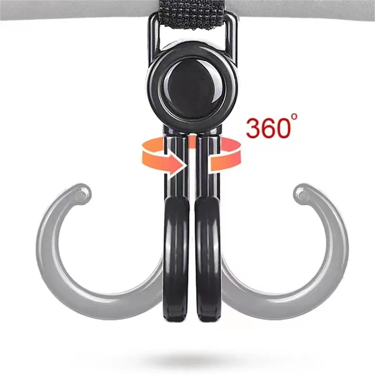 2PCS Hooks for Stroller Car Sh - Car Accessories For Baby 评论和价格