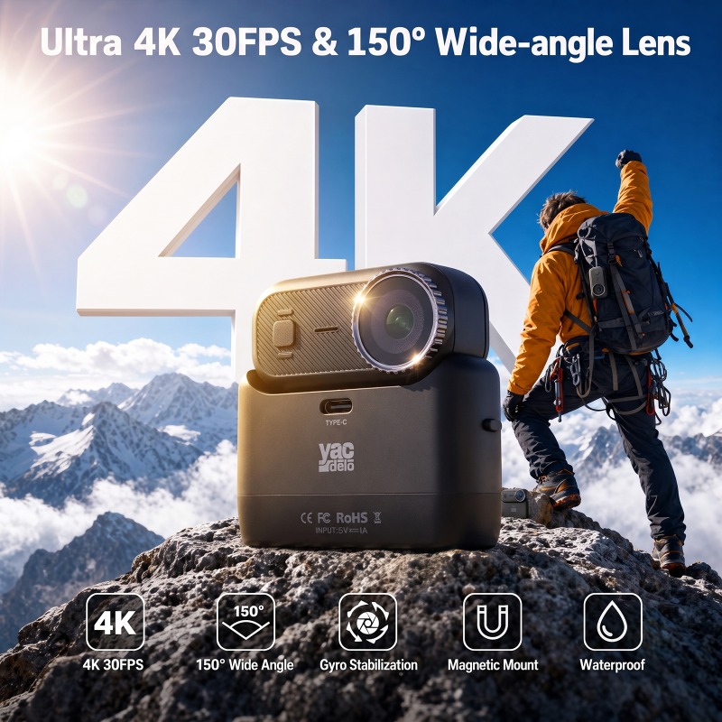 APEX Action 4K Camera  Mini PO - Car Accessories Online 评论和价格
