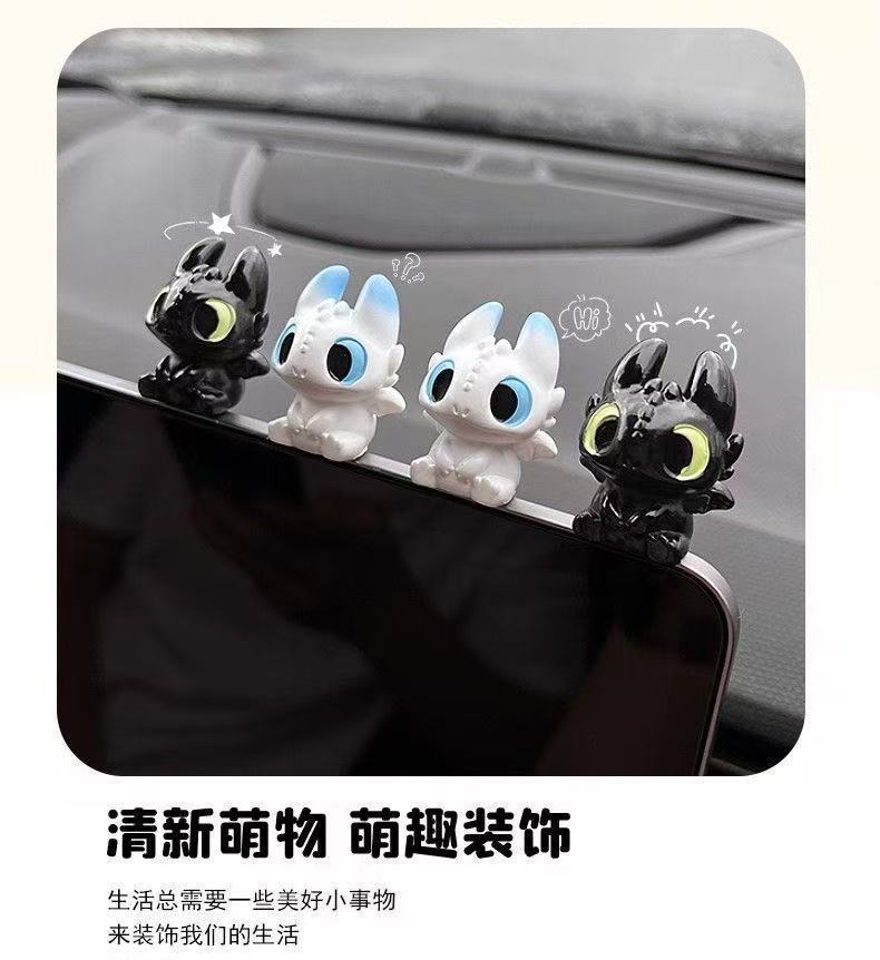 Cute toothless baby doll figur - Car Accessories For Baby 评论和价格