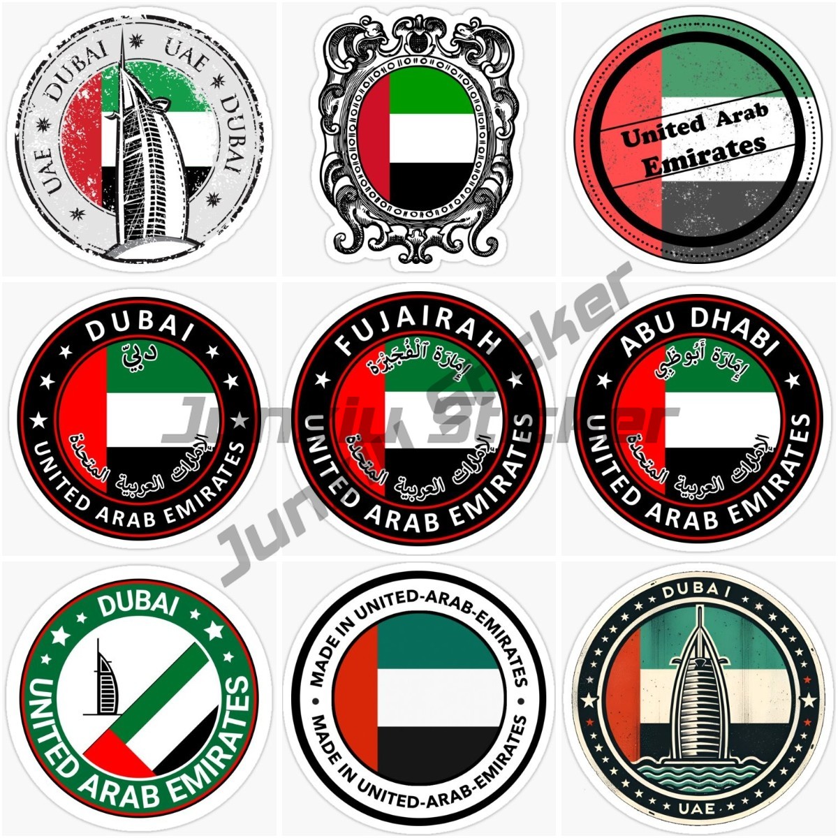 UAE Dubai Circular National Fl - Car Accessories Dubai 评论和价格