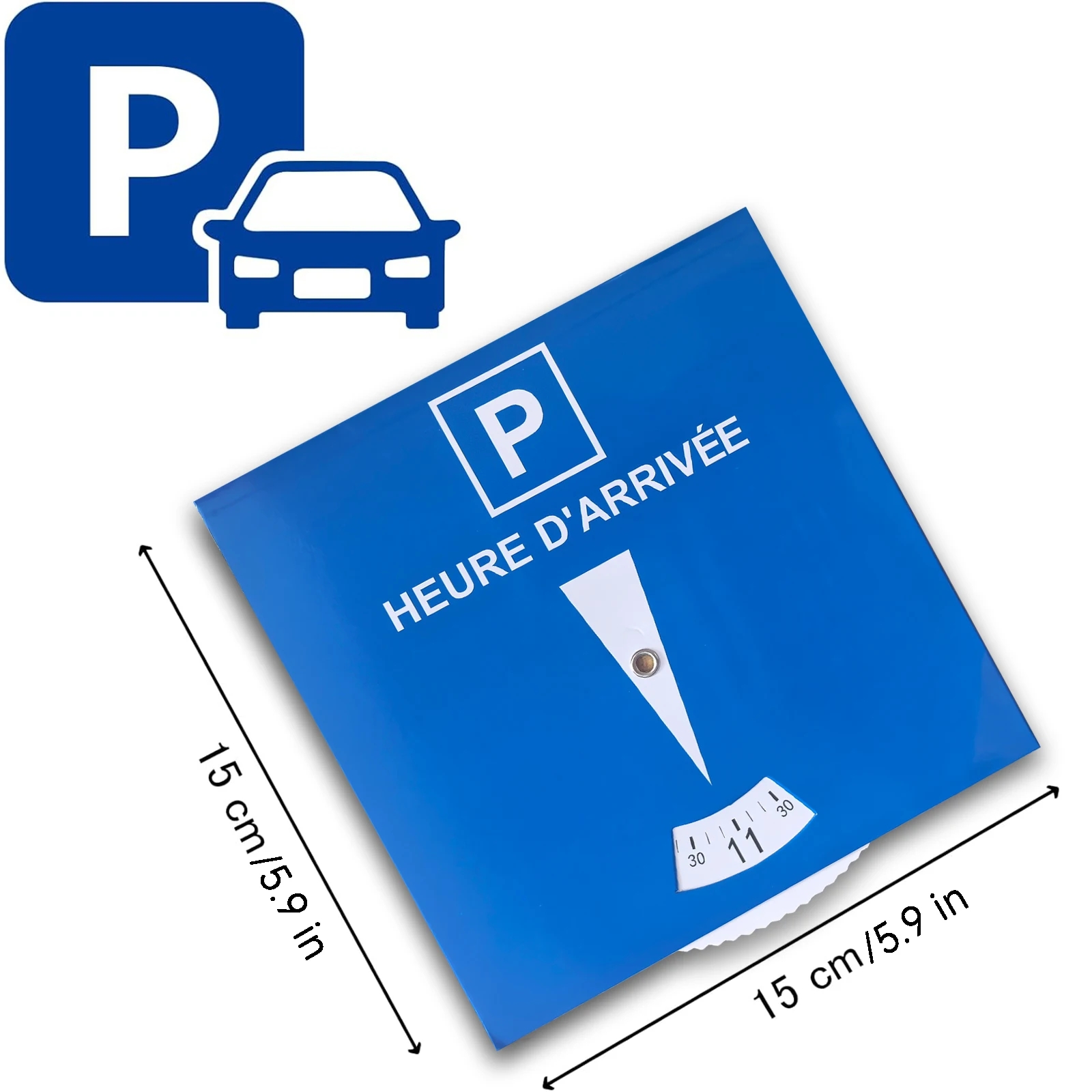 1/2 Blue Zone Parking Discs, B - Car Accessories Zone 评论和价格