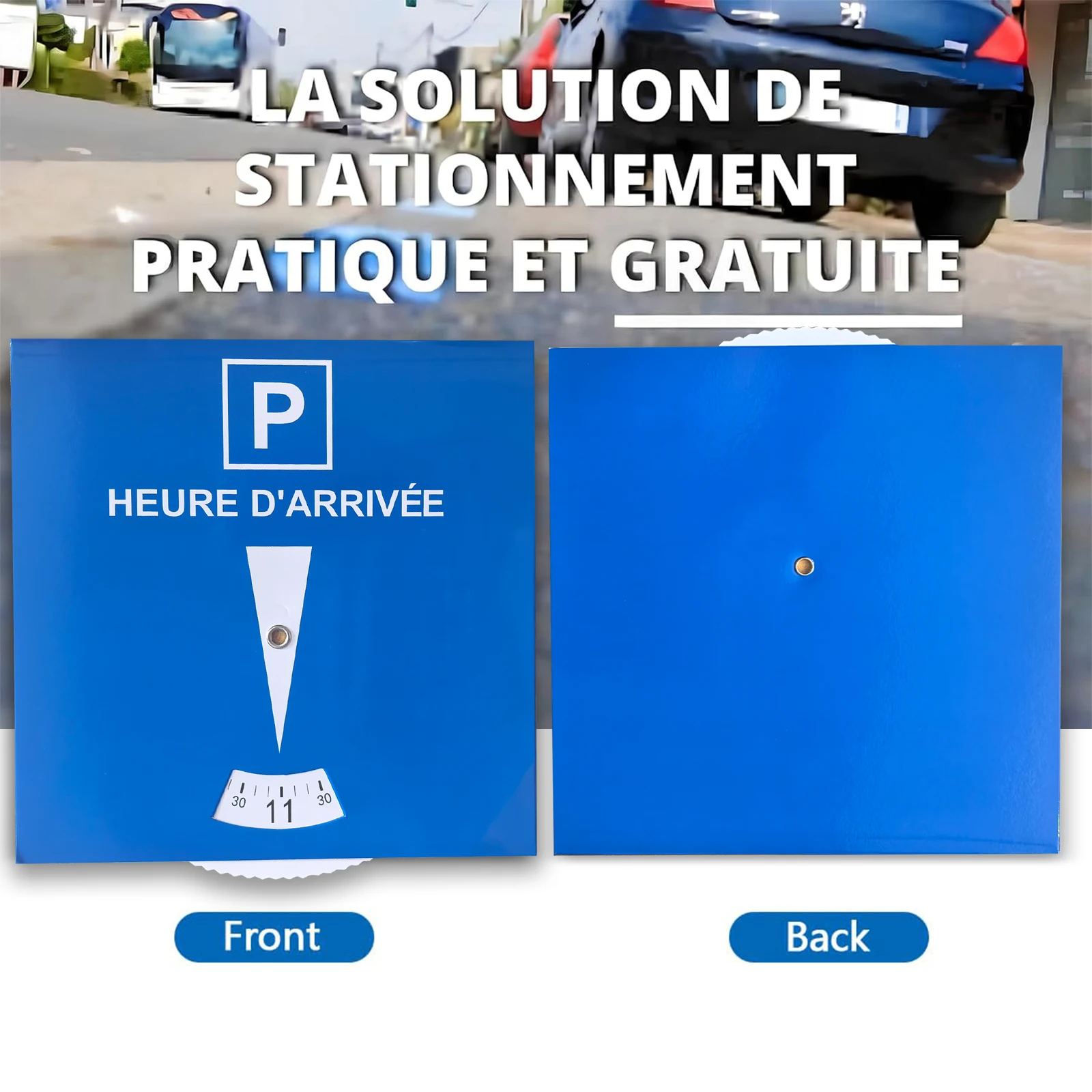 1/2 Blue Zone Parking Discs, B - Car Accessories Zone 评论和价格