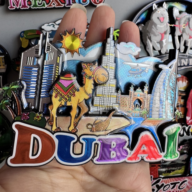 Dubai Tourist Souvenirs Fridge - Car Accessories Dubai 评论和价格