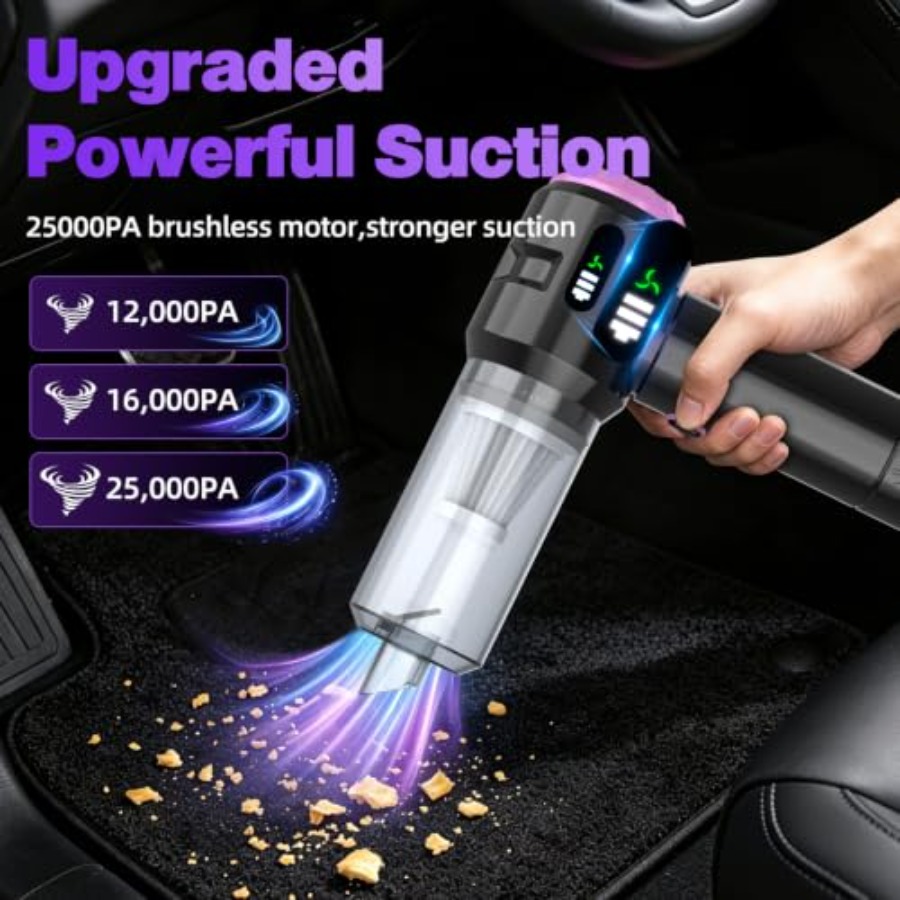 Handheld Car Vacuum Cleaner fo - Car Vacuum Cleaner 评论和价格