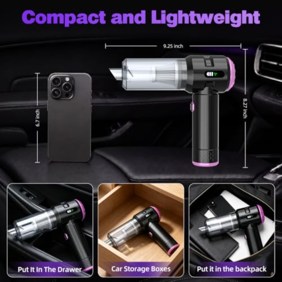 Handheld Car Vacuum Cleaner fo - Car Vacuum Cleaner 评论和价格