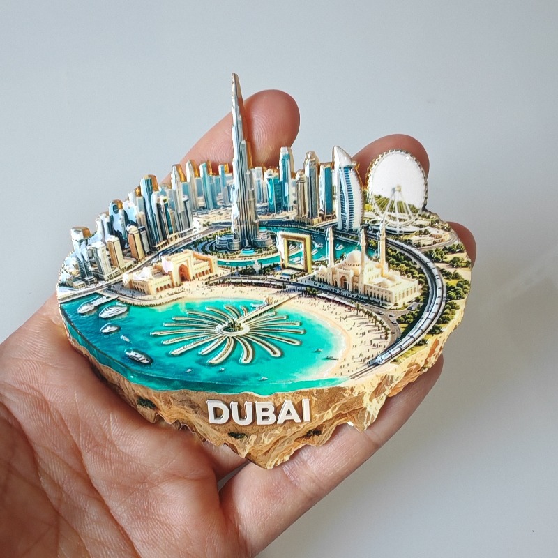 Dubai Fridge Magnets Metal All - Car Accessories Dubai 评论和价格