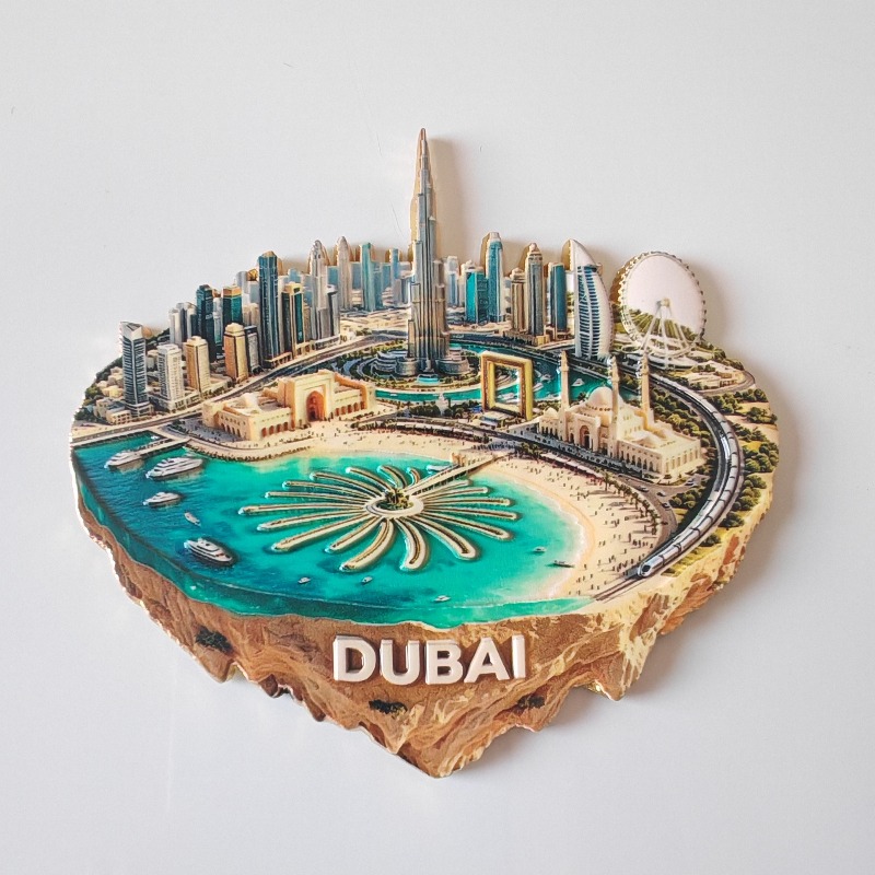 Dubai Fridge Magnets Metal All - Car Accessories Dubai 评论和价格