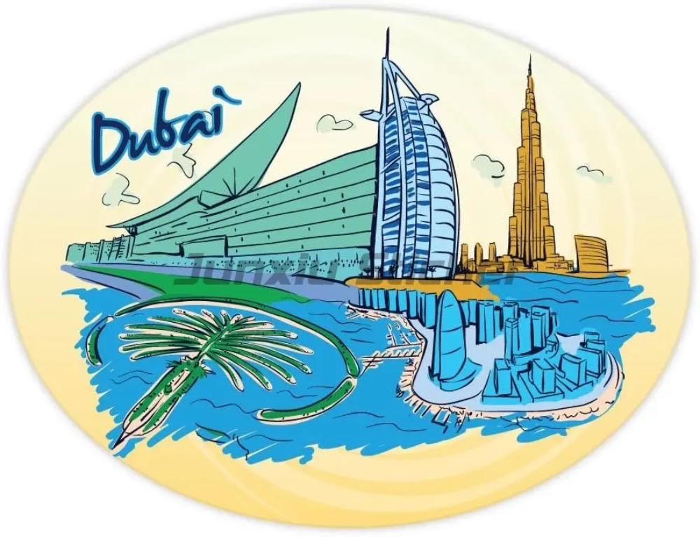 Dubai Country Flag Vinyl Motor - Car Accessories Dubai 评论和价格