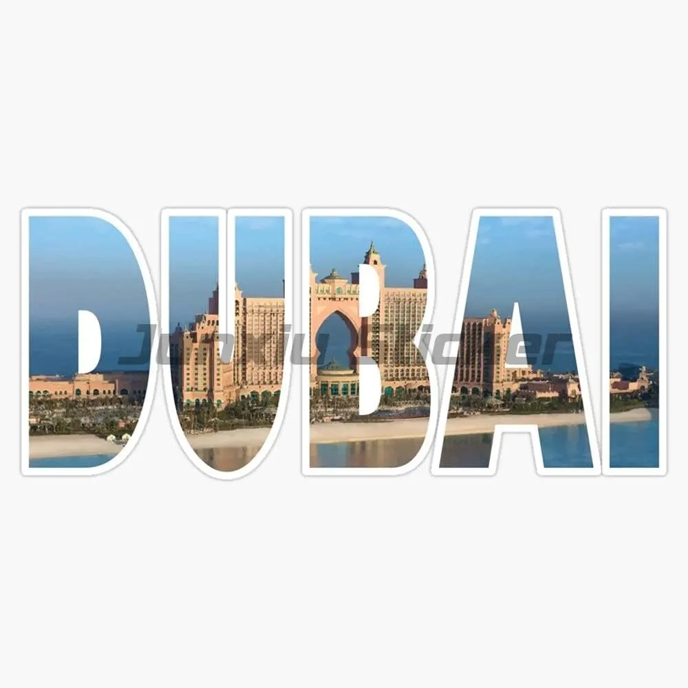 Dubai Country Flag Vinyl Motor - Car Accessories Dubai 评论和价格