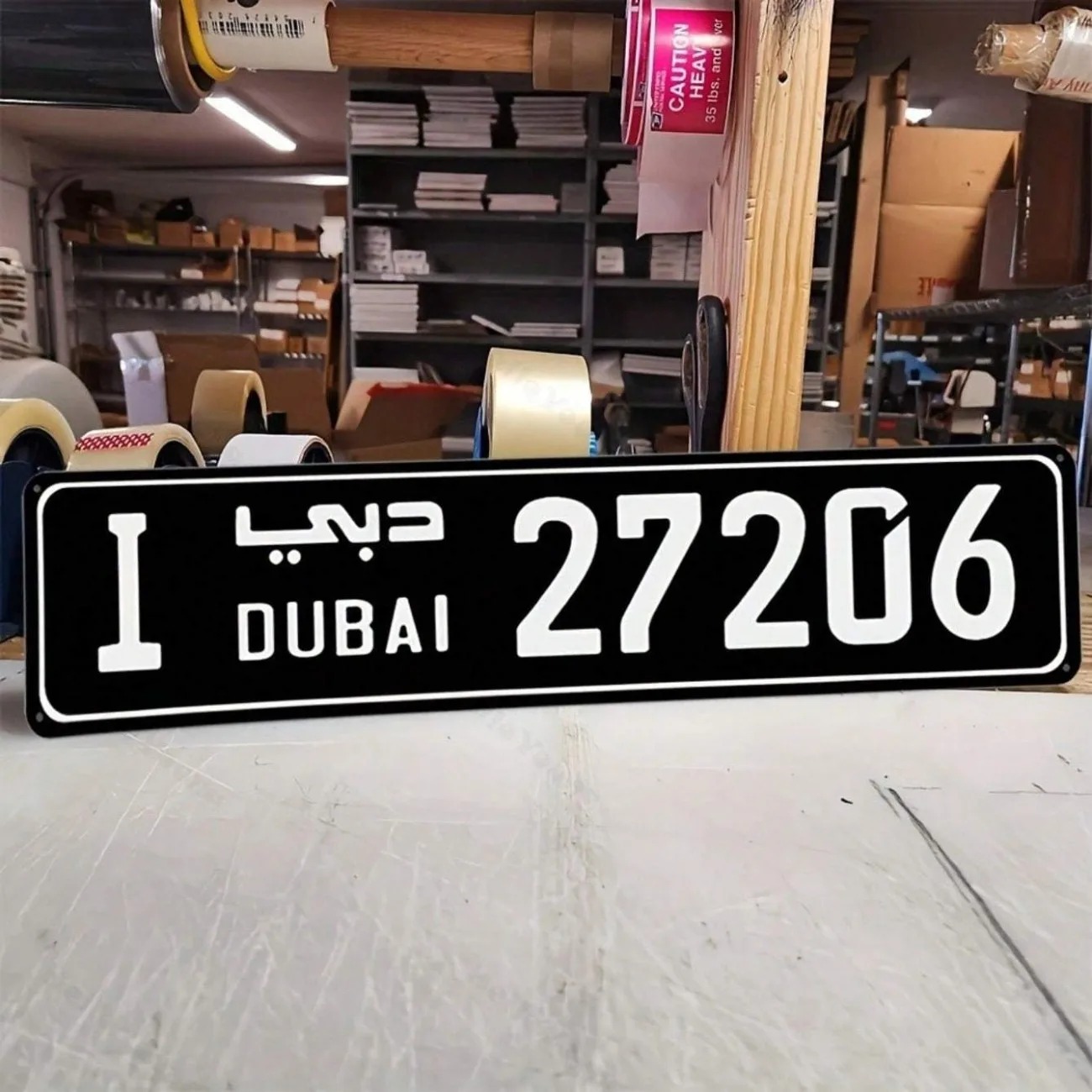 Engraved Aluminum Dubai‑Themed - Car Accessories Dubai 评论和价格