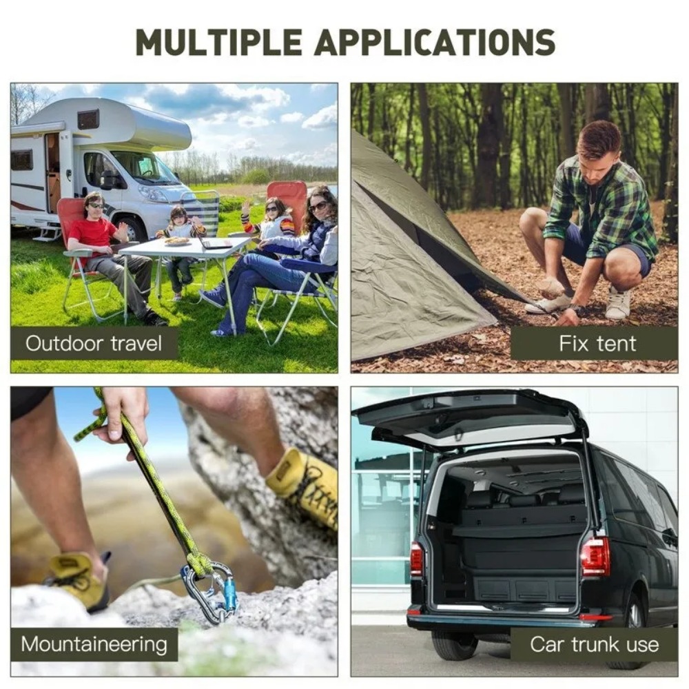 60-90cm 8mm Packing Ropes Outd - Car Accessories Roof Rack 评论和价格