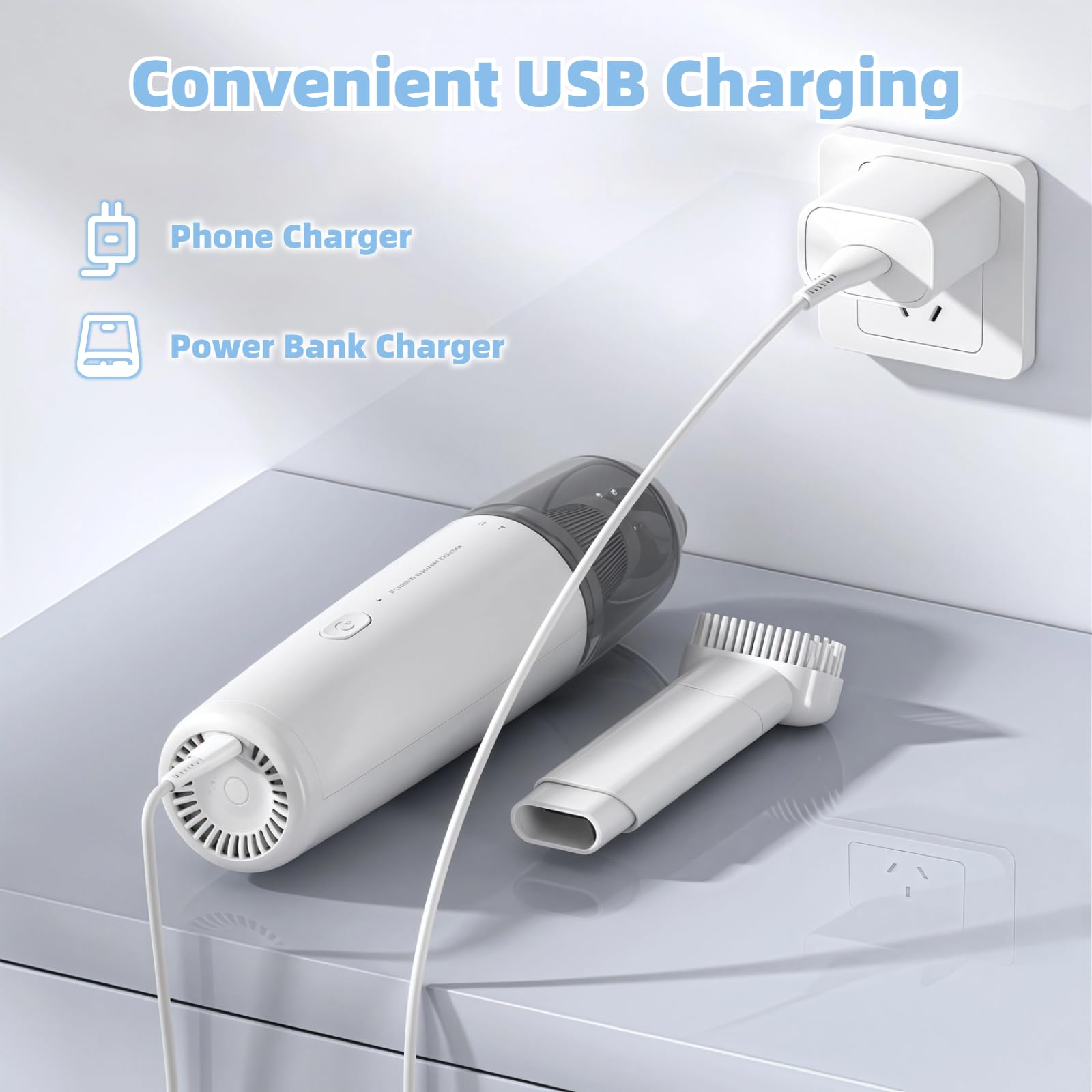 Portable Car Vacuum Cleaner, C - Car Vacuum Cleaner 评论和价格