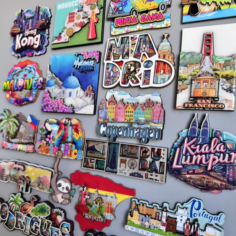 Wood Fridge Magnets Denmark GR - Car Accessories Dubai 评论和价格