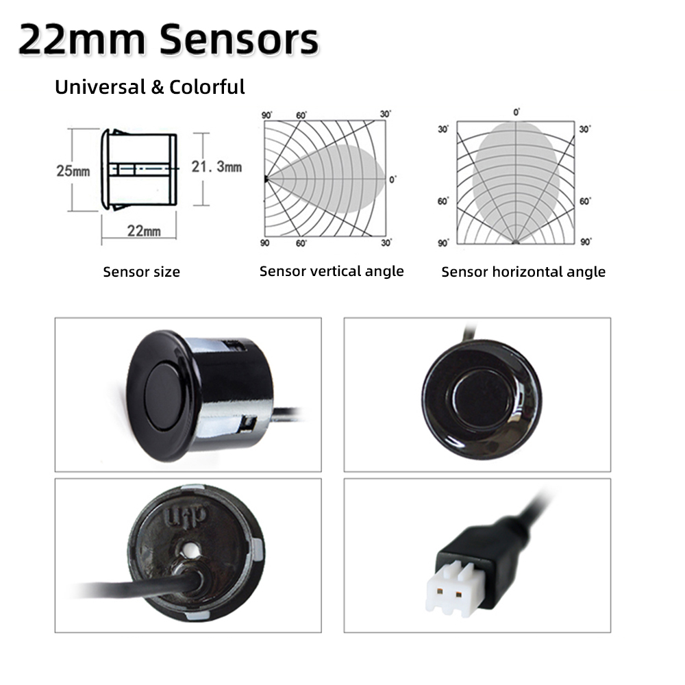 HIPPBQCC Car Parking Sensor Ki - Car Accessories Online 评论和价格