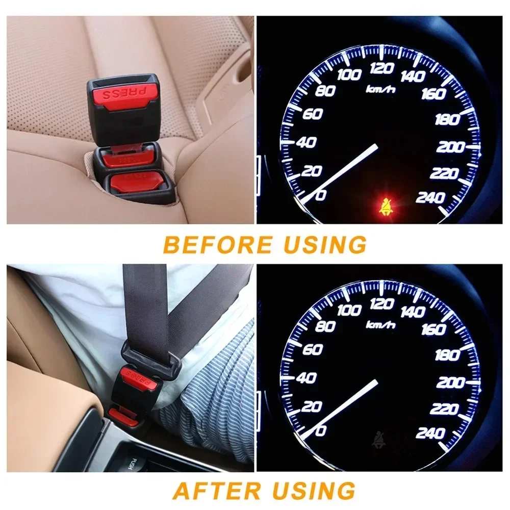 2PCS Car Seat Belt Clip Extens - Car Accessories For Baby 评论和价格
