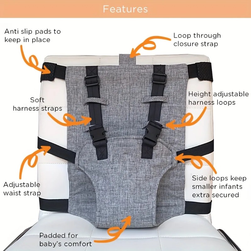 Adjustable Baby Dining Chair S - Car Accessories For Baby 评论和价格