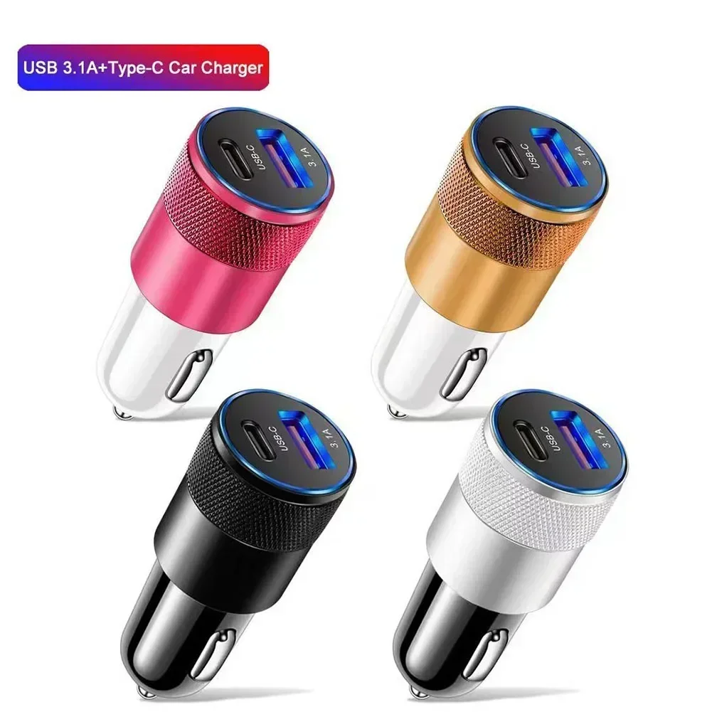 1PCS 65W USB Car Charger Quick - Car Accessories Quick Delivery 评论和价格